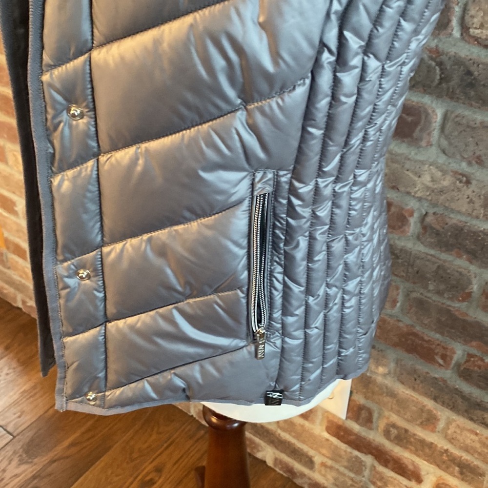 Marc New York large gray and black puffer vest - Picture 5 of 9
